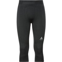 ODLO Herren Funktionsunterhose "SUW Bottom Performance Warm" 3/4-Länge, Größe XXL in Schwarz
