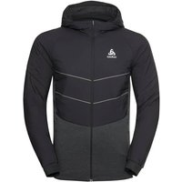 ODLO Herren Jacket RUN EASY S-THERMIC, Größe S in Schwarz