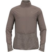 ODLO Herren Jacket RUN EASY WARM HYBRID, Größe XL in Braun