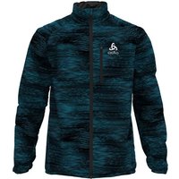 ODLO Herren Jacket ZEROWEIGHT PRINT, Größe S in Schwarz