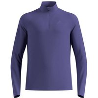 ODLO Herren Midlayer 1/2 zip ESSENTIAL CER, Größe XL in Blau