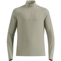 ODLO Herren Midlayer 1/2 zip ESSENTIAL CER, Größe XL in Grau