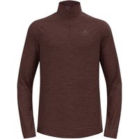 ODLO Herren Midlayer 1/2 zip MILLENNIUM EL, Größe XL in Schwarz