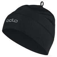 ODLO Herren Mütze POLYKNIT WARM REFLECTIVE, Größe ONE SIZE in Schwarz