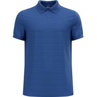 ODLO Herren Polo ASCENT NATURAL, Größe M in Blau