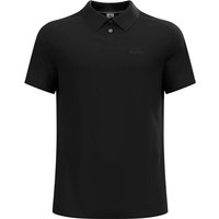 ODLO Herren Polo ESSENTIAL SOLID, Größe M in Schwarz