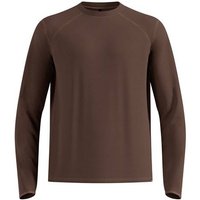ODLO Herren Pullover lg.Arm He/Uni CUBIC, Größe M in Braun