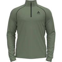 ODLO Herren Pullover Mid layer 1/2 zip RIGI, Größe S in Grau
