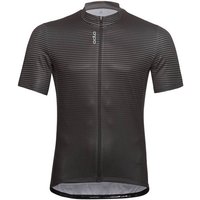ODLO Herren Shirt Stand-up collar s/s full zip E, Größe S in Weiß