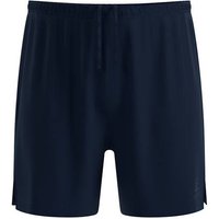 ODLO Herren Shorts He/Uni ESSENTIAL 6 INCH, Größe S in Blau