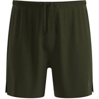 ODLO Herren Shorts He/Uni ESSENTIAL 6 INCH, Größe S in Grün