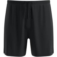 ODLO Herren Shorts He/Uni ESSENTIAL 6 INCH, Größe L in Schwarz