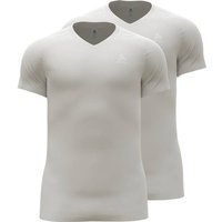 ODLO Herren Unterhemd ACTIVE DRY 365 2PACK, Größe M in Weiß