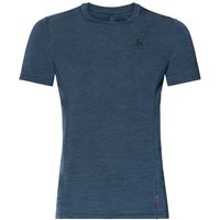 ODLO Herren Unterhemd Kurzarm, Größe XL in Blau