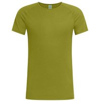 ODLO Herren Unterhemden ku.Arm He/Uni ACTIVE LIGHT, Größe M in Grün