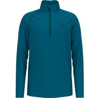 ODLO Kinder Rolli Midlayer 1/2 zip RIGI KIDS, Größe 140 in Blau
