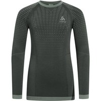 ODLO Kinder Unterhemd Shirt l/s crew neck EVOLUTION, Größe 140 in Grau