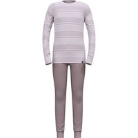 ODLO Kinder Unterwäschenset Set long ACTIVE WARM ECO SET, Größe 164 in Silber