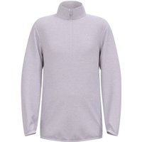 ODLO Mädchen Fleecepullover "Roy Kids Stripe Midlayer 1/2 Zip", Größe 164 in Silber