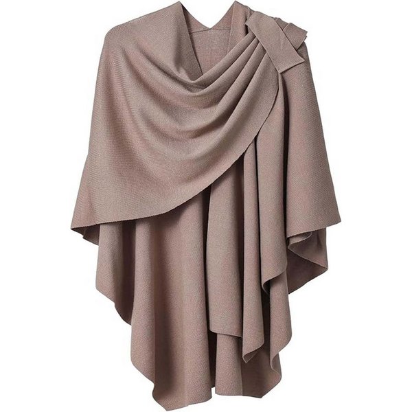 Oemmn Poncho Damen Schal,Poncho,Wärmender Schal für alle Jahreszeiten