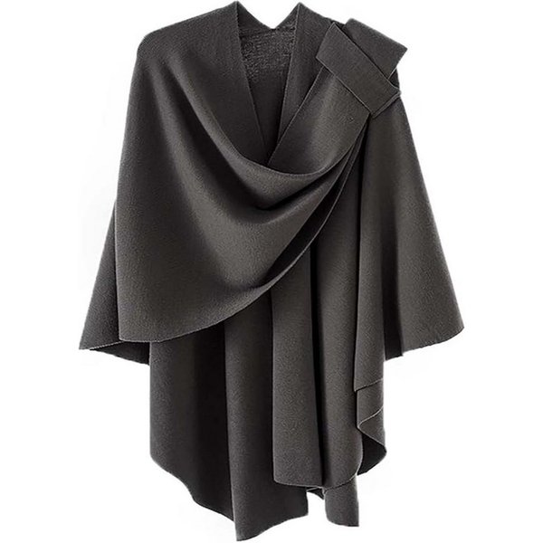 Oemmn Poncho Damen Schal,Poncho,Wärmender Schal für alle Jahreszeiten