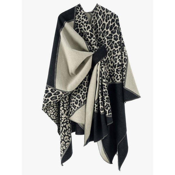 Oemmn Poncho Damen Schal,Poncho,Wärmender Schal für alle Jahreszeiten