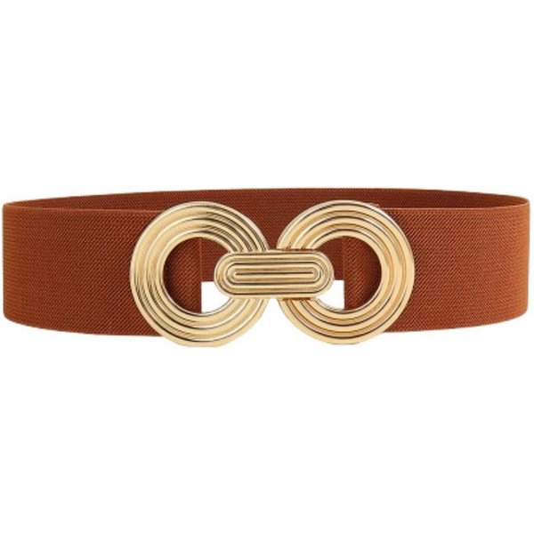 Oemmn Taillengürtel Damen Breiter Elastischer Taillengürtel Stretchy Gürtel