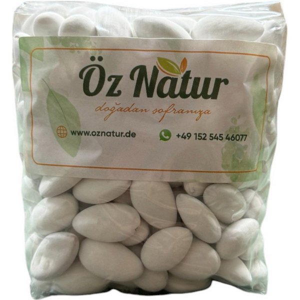 Öz Natur Süßigkeit, Weiße Mandeln Dragees 500g