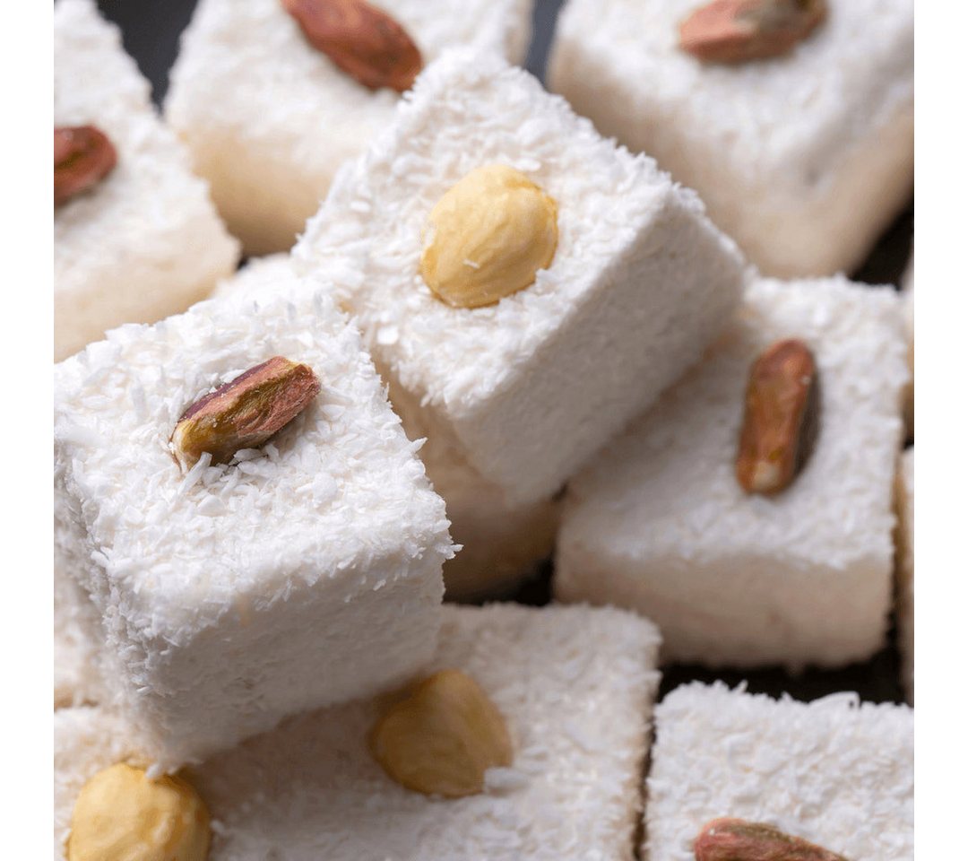 Öz Natur Süßigkeit, Turkish Delight mit Pistazien (Sultan Lokum) 500g – Bild 4 von 4