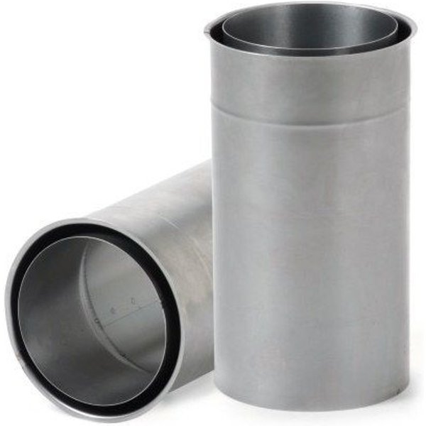 Firefix Ofenrohr FireFix Wandfutter Ø 150 mm, doppelt, verlängert