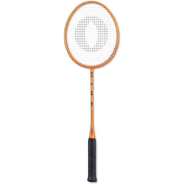 Oliver Badmintonschläger Hire Graphite (Schulsport, Freizeit, Sportcenter) orange - besaitet