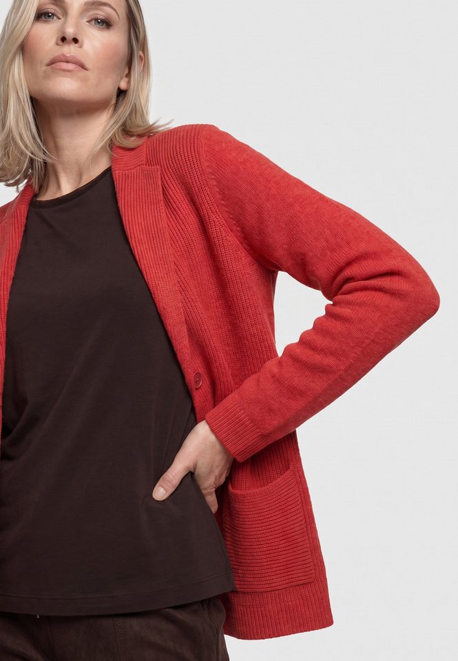 Olsen Cardigan in Blazer-Optik – Bild 4 von 5