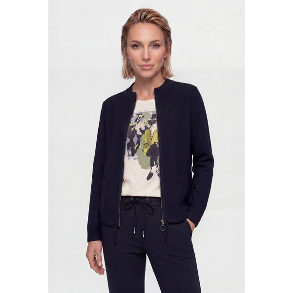 Olsen Cardigan mit Reißverschluss