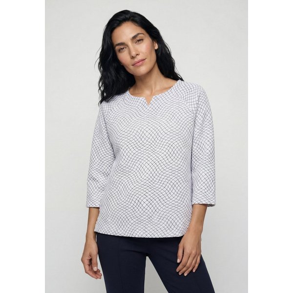 Olsen Sweatshirt mit Allover-Dessin
