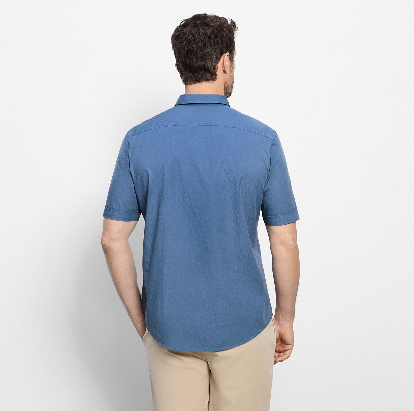 OLYMP Kurzarmhemd Casual Freizeithemd, regular fit, Kentkragen – Bild 2 von 5