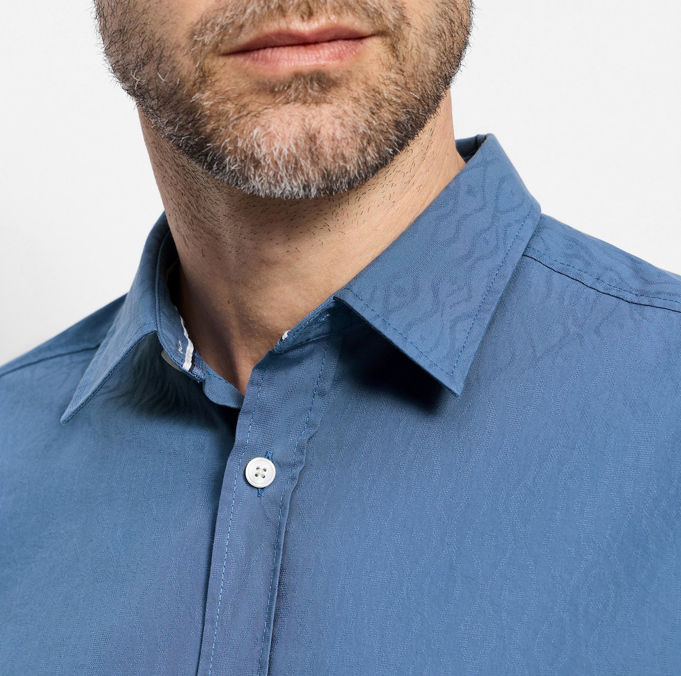 OLYMP Kurzarmhemd Casual Freizeithemd, regular fit, Kentkragen – Bild 3 von 5