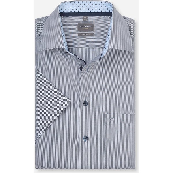 OLYMP Kurzarmhemd Luxor Businesshemd, comfort fit, New-Kentkragen