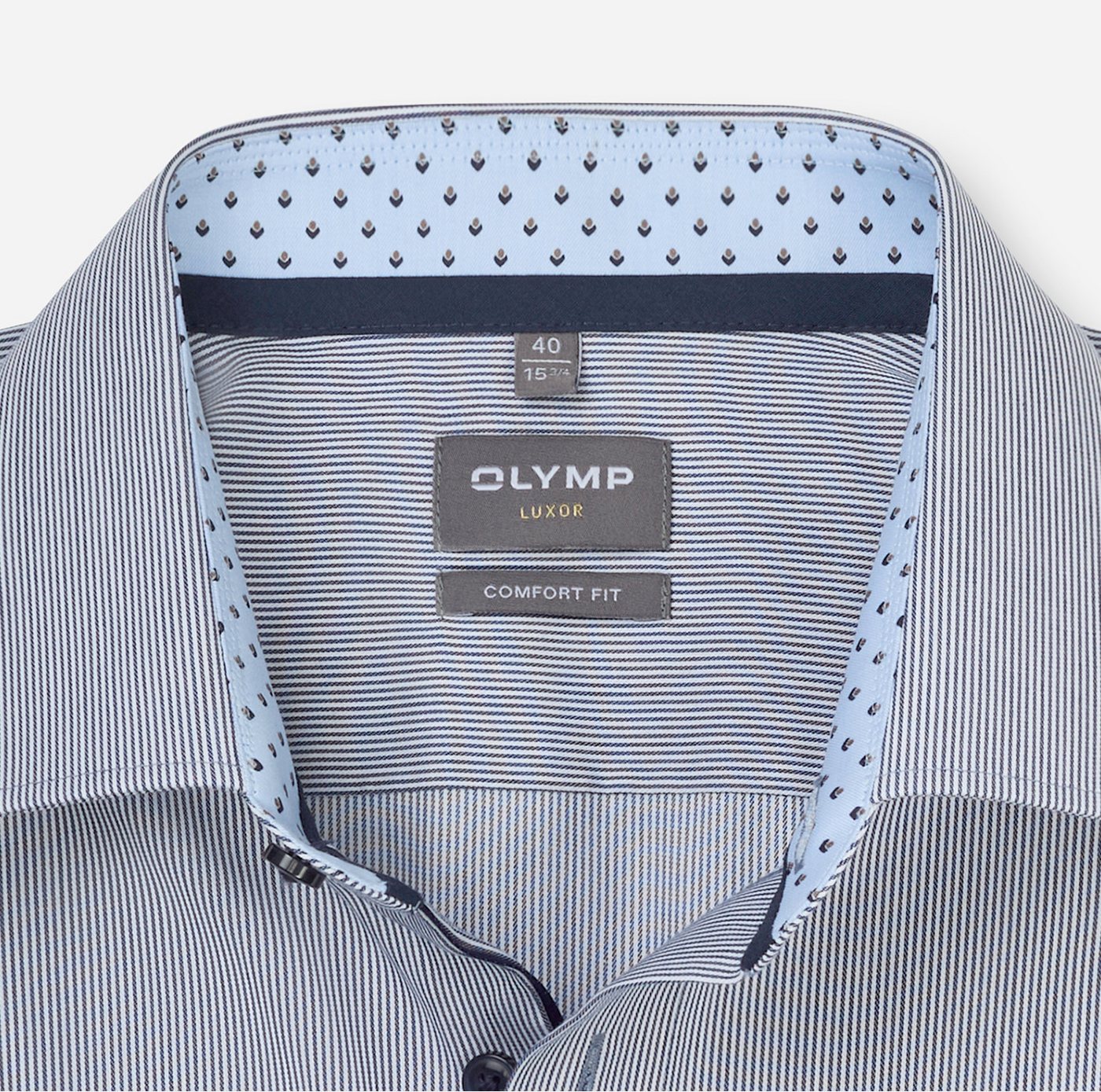 OLYMP Kurzarmhemd Luxor Businesshemd, comfort fit, New-Kentkragen – Bild 4 von 5