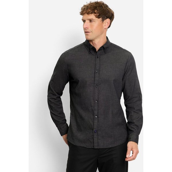 OLYMP Langarmhemd Button-down-Kragen, regular fit, casual