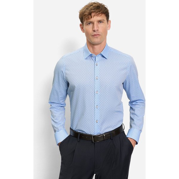 OLYMP Langarmhemd Level Five Businesshemd, body fit, Kentkragen
