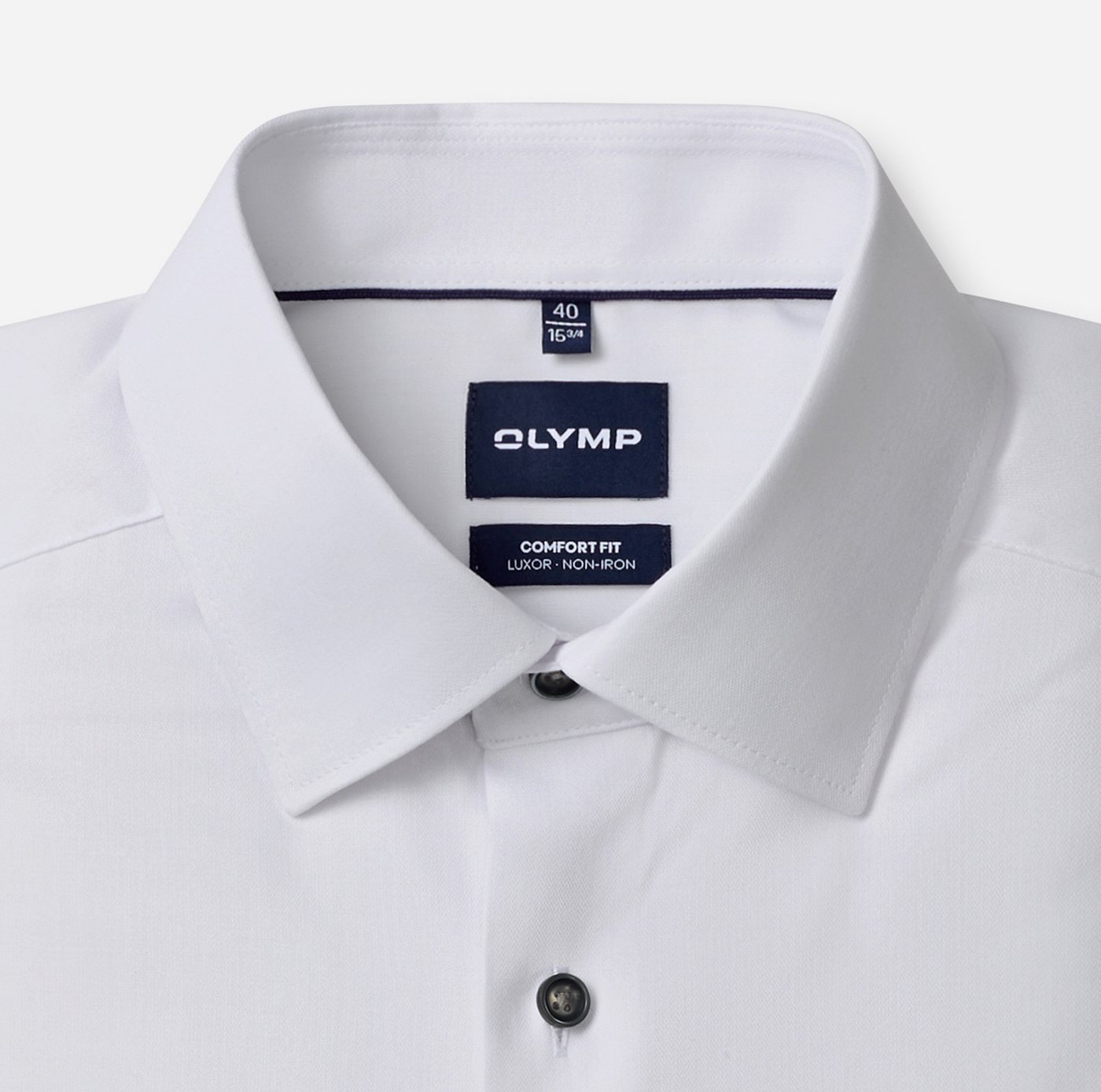 OLYMP Langarmhemd Luxor Businesshemd, New-Kentkragen, Comfort Fit – Bild 4 von 5