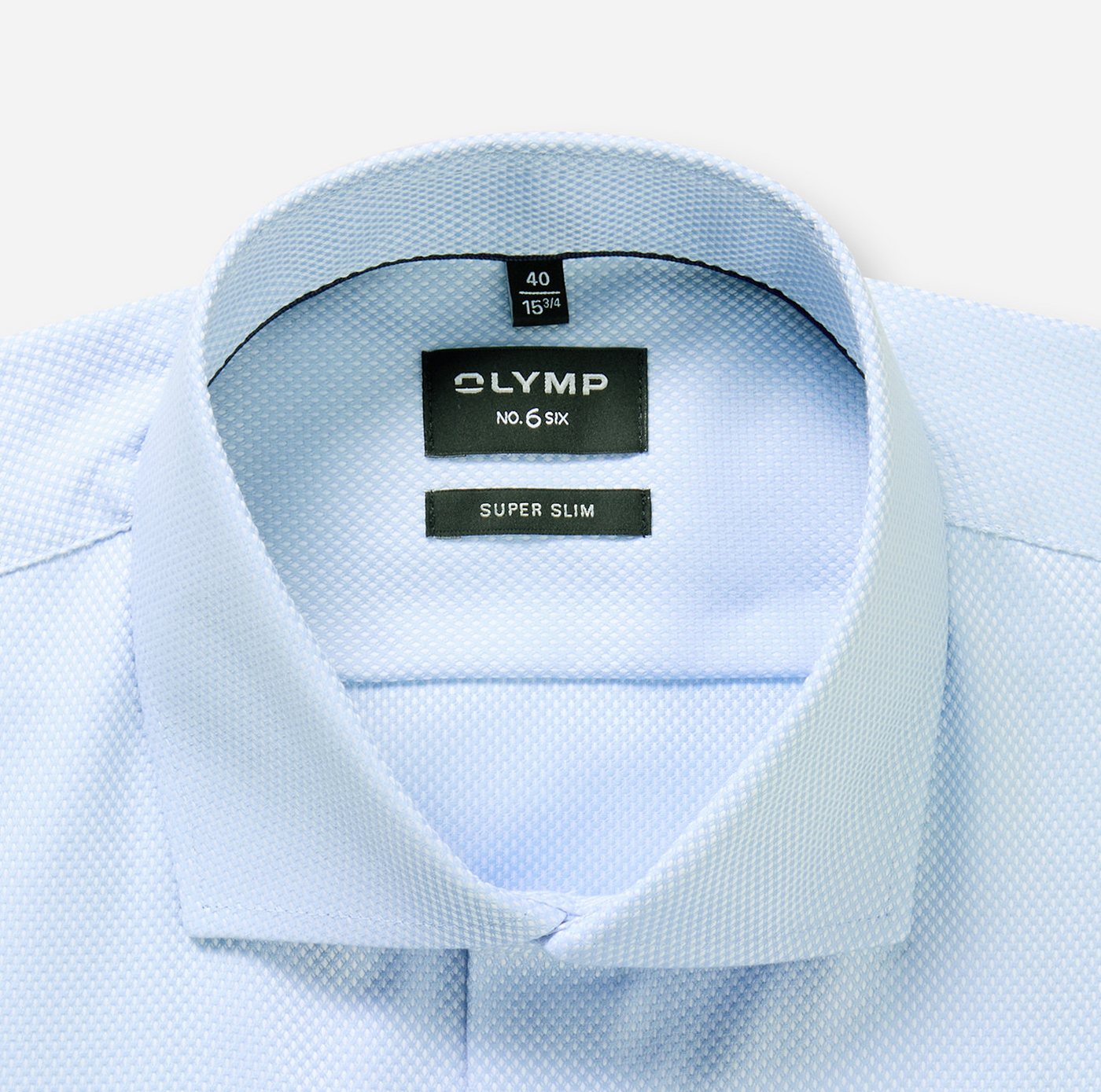 OLYMP Langarmhemd No 6 six gestreift, Businesshemd, super slim fit, Royal Kentkragen – Bild 2 von 3