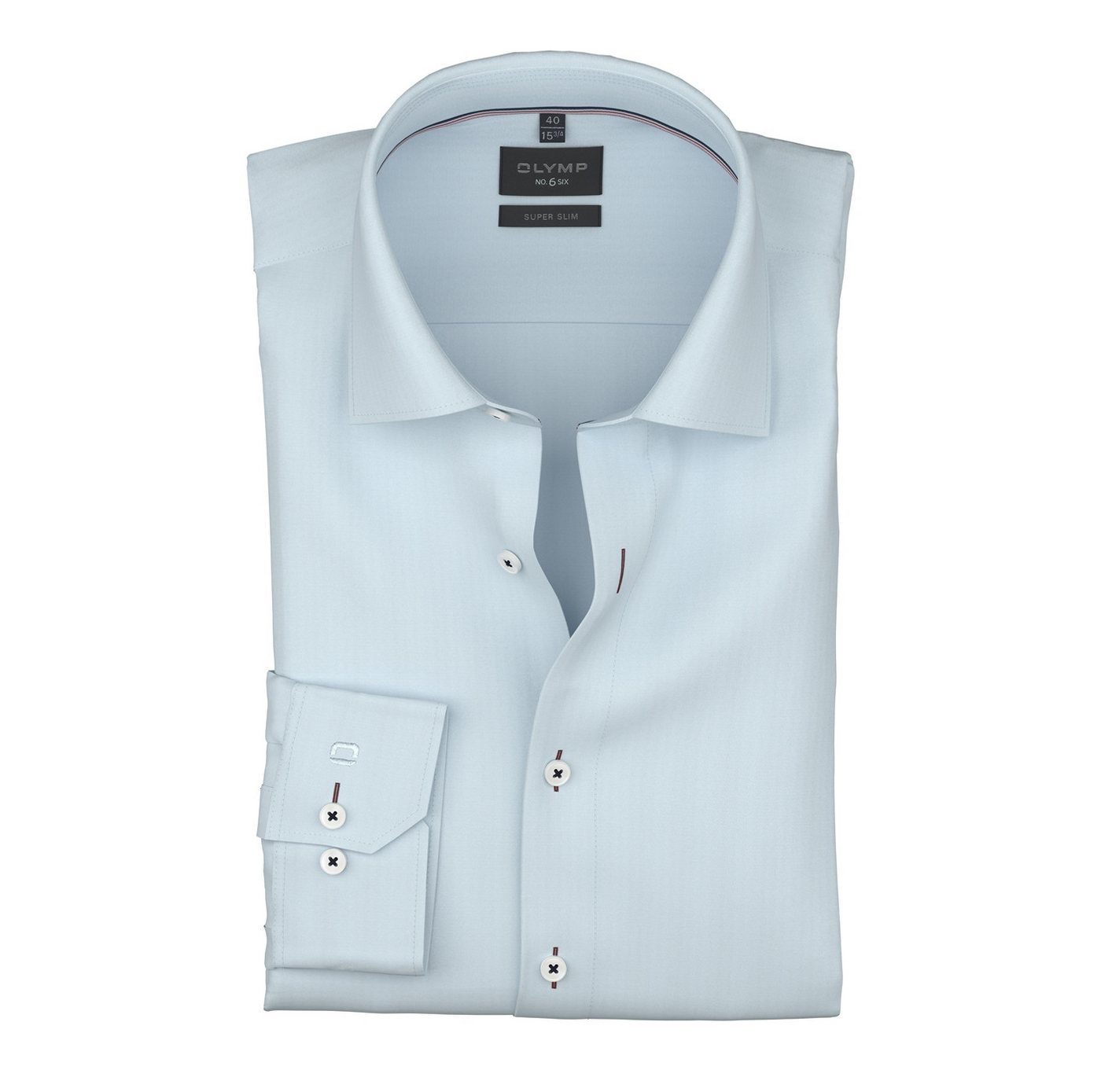 OLYMP Langarmhemd No 6 six super slim, Kentkragen, Businesshemd – Bild 2 von 5
