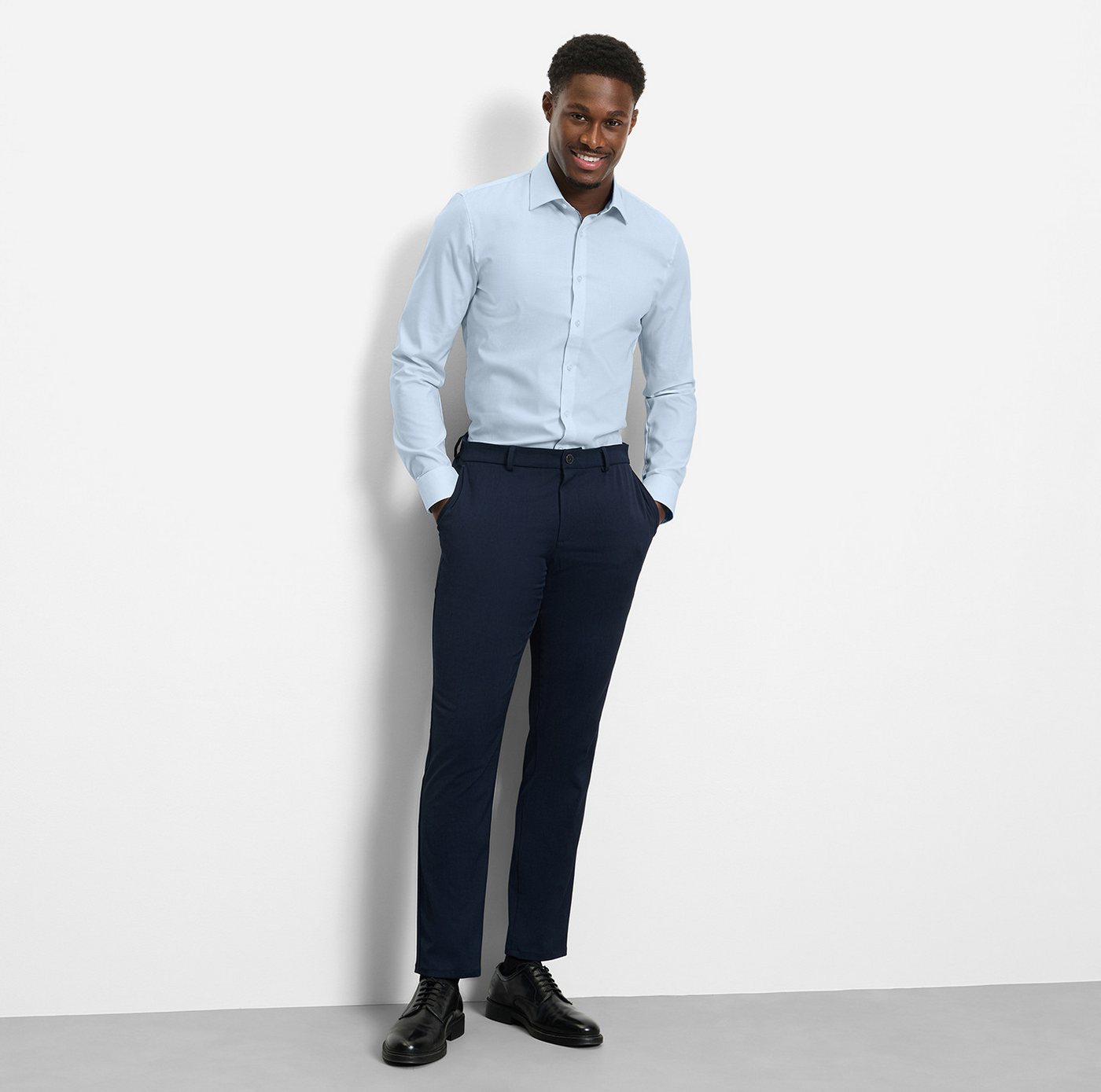 OLYMP Langarmhemd No 6 six super slim, Kentkragen, Businesshemd – Bild 5 von 5