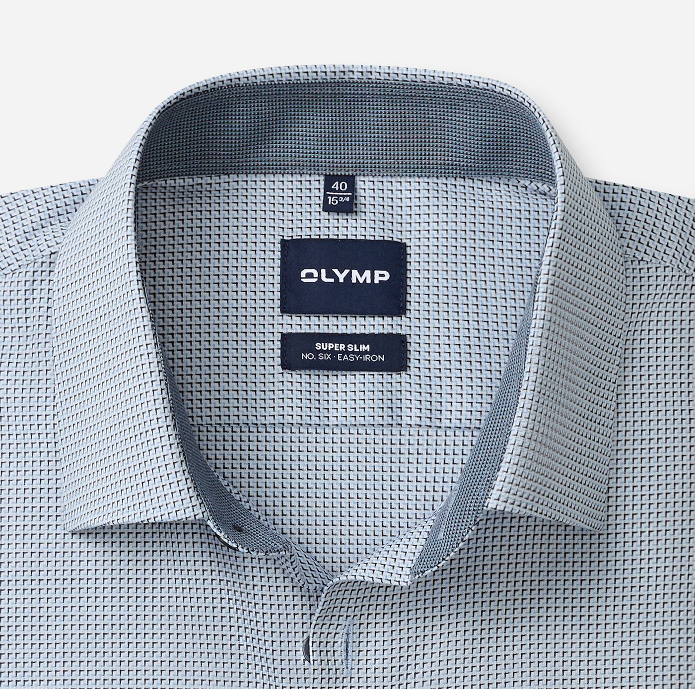OLYMP Langarmhemd No. Six Businesshemd, Kentkragen, Super Slim – Bild 4 von 5