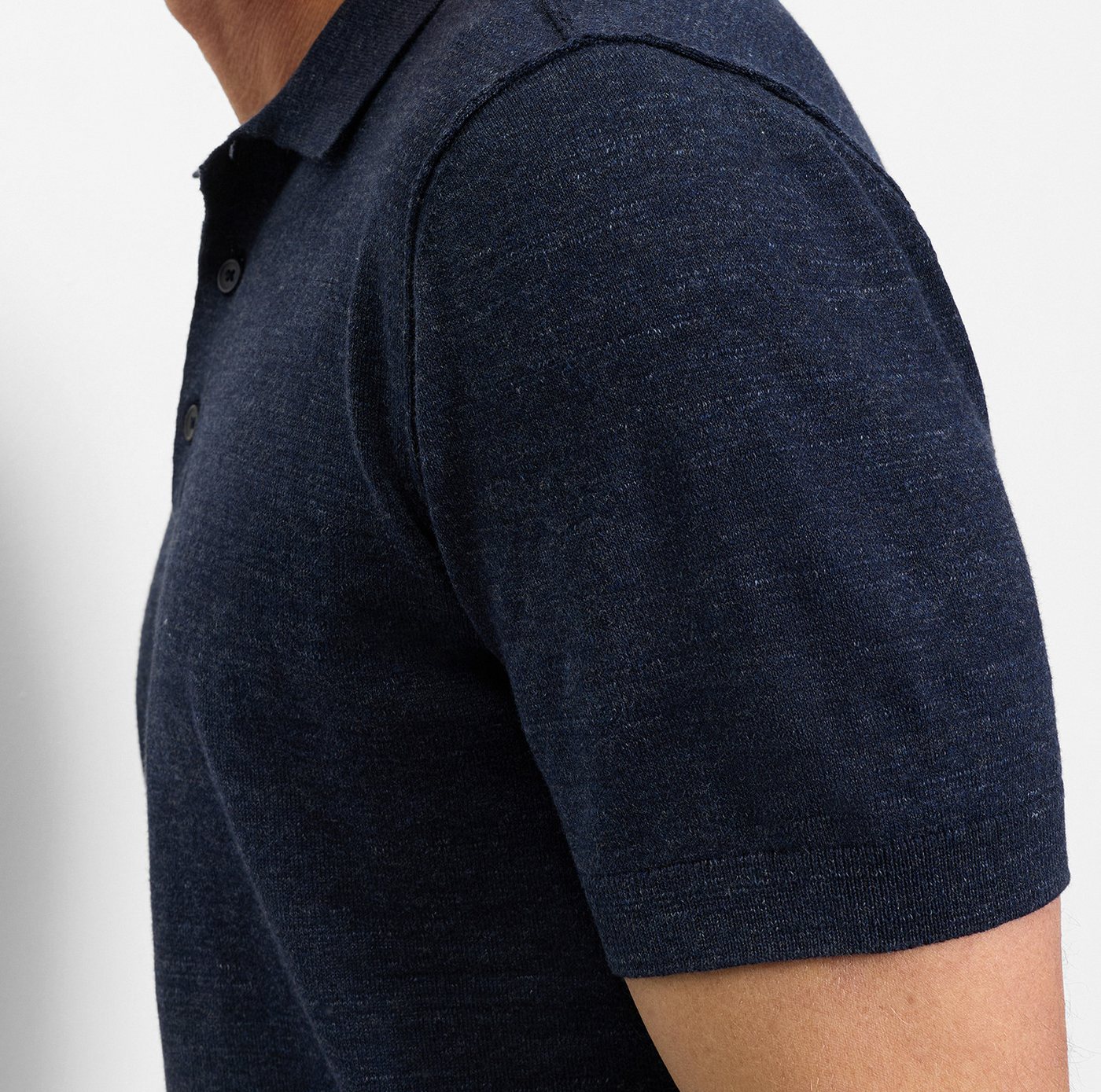 OLYMP Poloshirt Strick Casual mit Knopfleiste, regular fit – Bild 4 von 5