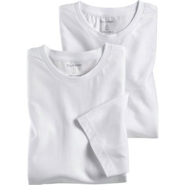 OLYMP T-Shirt Casual (Packung, 2-tlg., 2er)