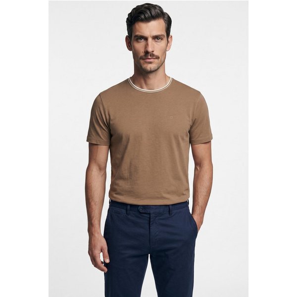 OLYMP T-Shirt regular fit, Rundhals, casual