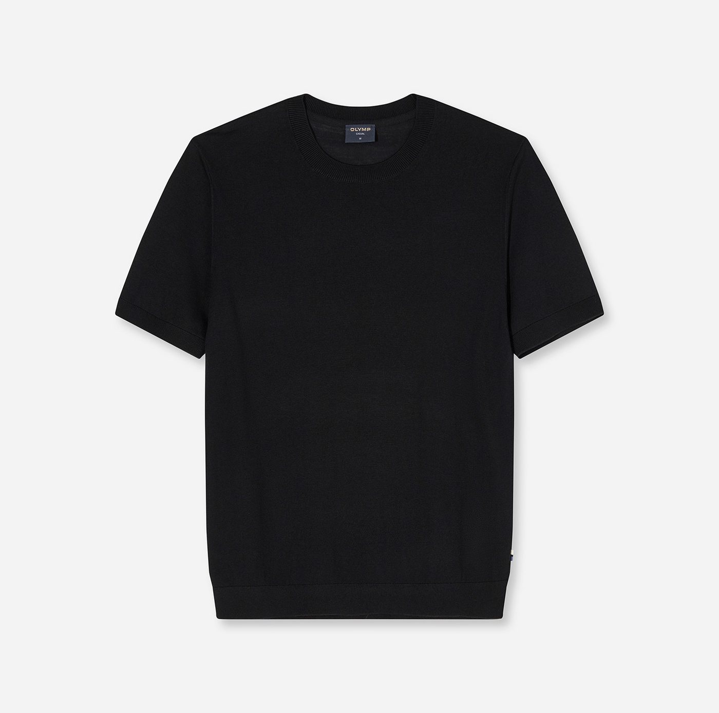 OLYMP T-Shirt Rundhals, Strick, normale Passform – Bild 2 von 4