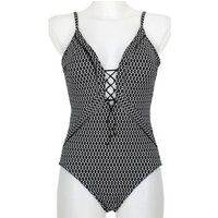 OLYMPIA Damen Badeanzug Badeanzug, Größe 46C in Schwarz